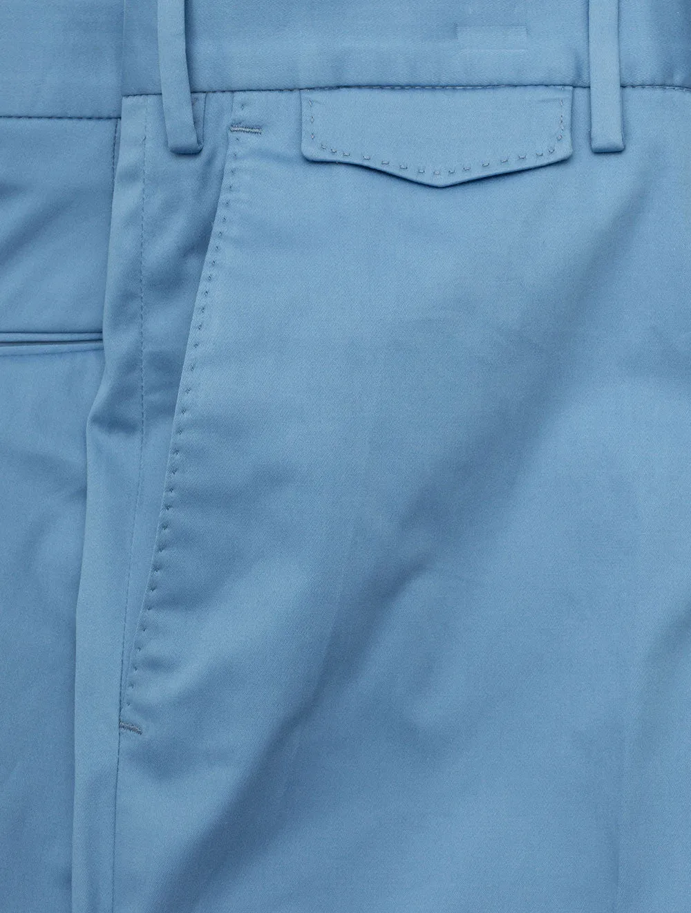 Baumwoll-Shorts Blau