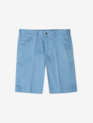 Baumwoll-Shorts Blau