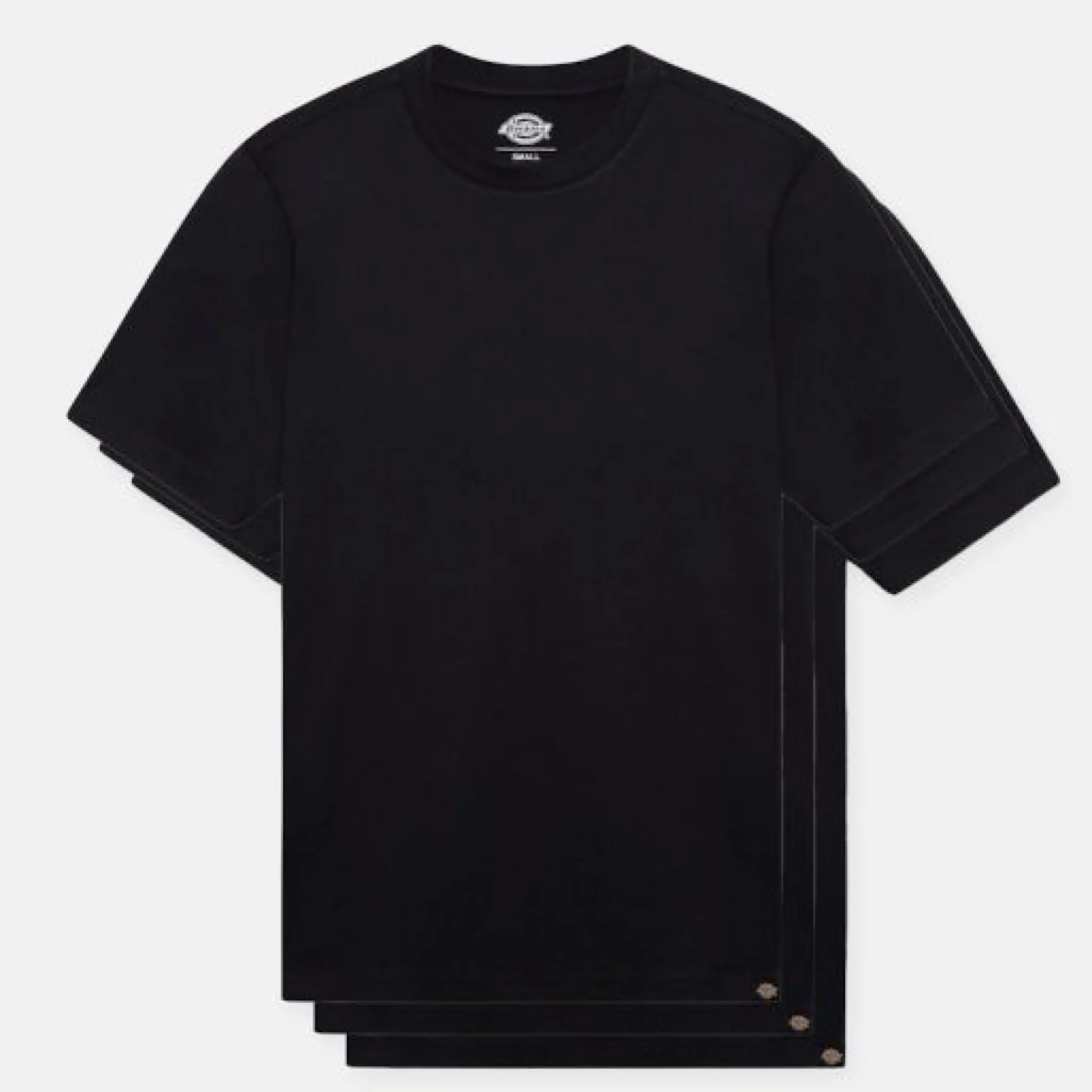 Dickies - Dreierpack T-Shirts - Schwarze Dickies Kleidung