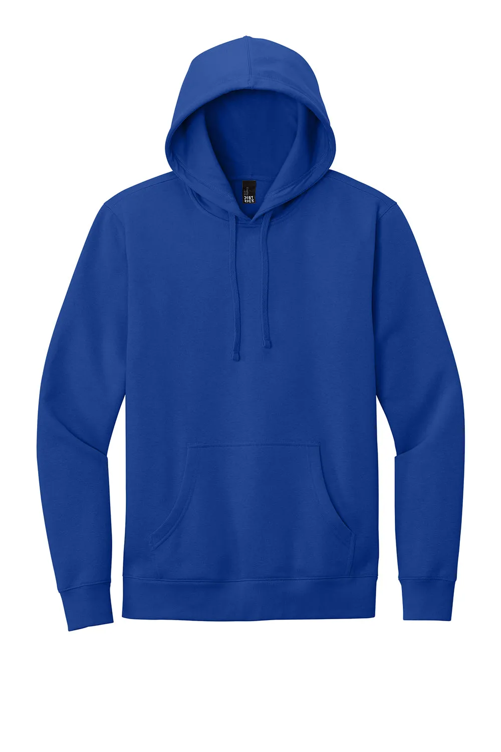District Herren Sehr Wichtiger Fleece Kapuzenpullover Hoodie mit Kangaroo-Tasche - Tiefes Königsblau