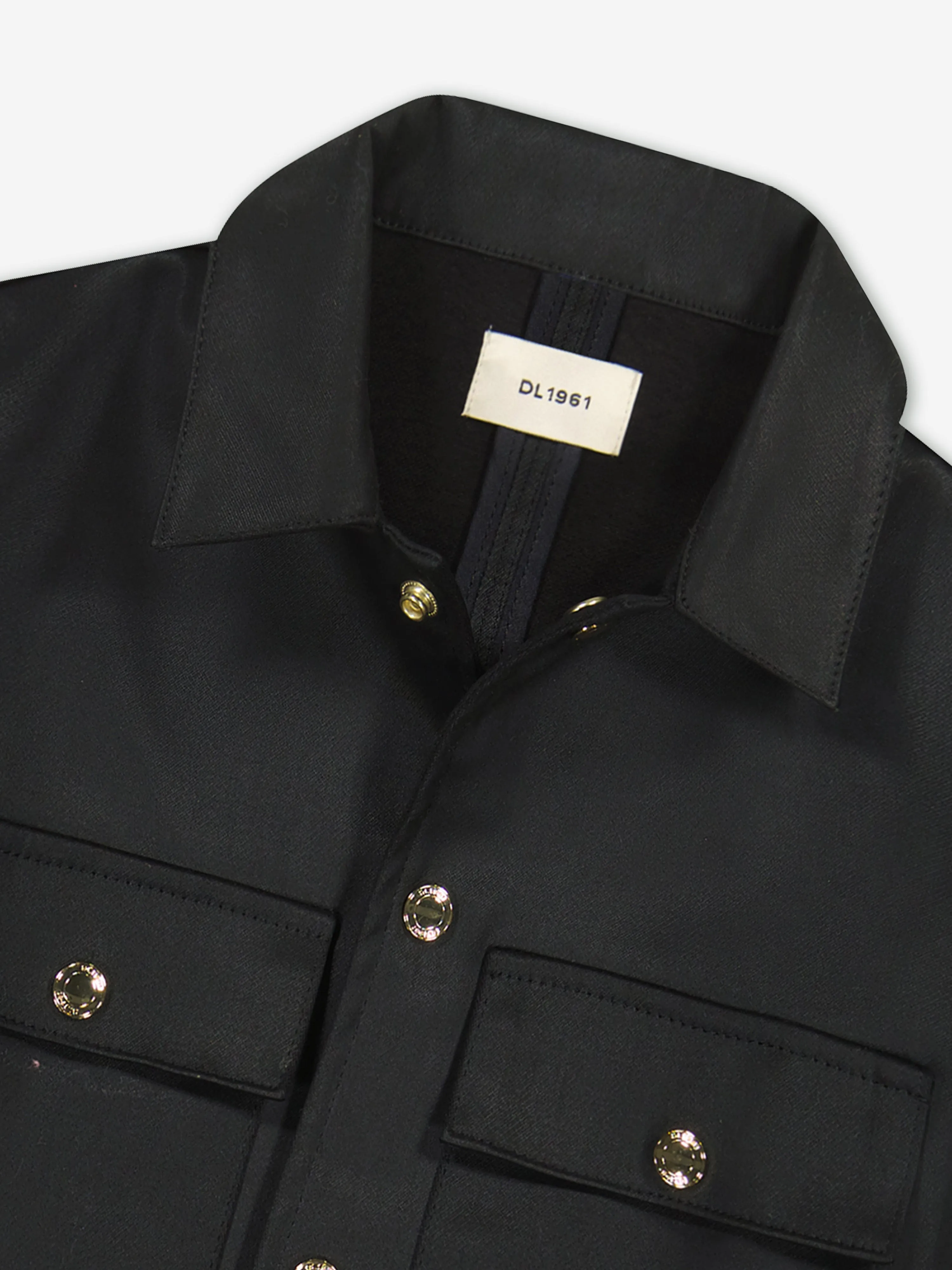 DL1961 Mädchen Manning Jacke in Schwarz