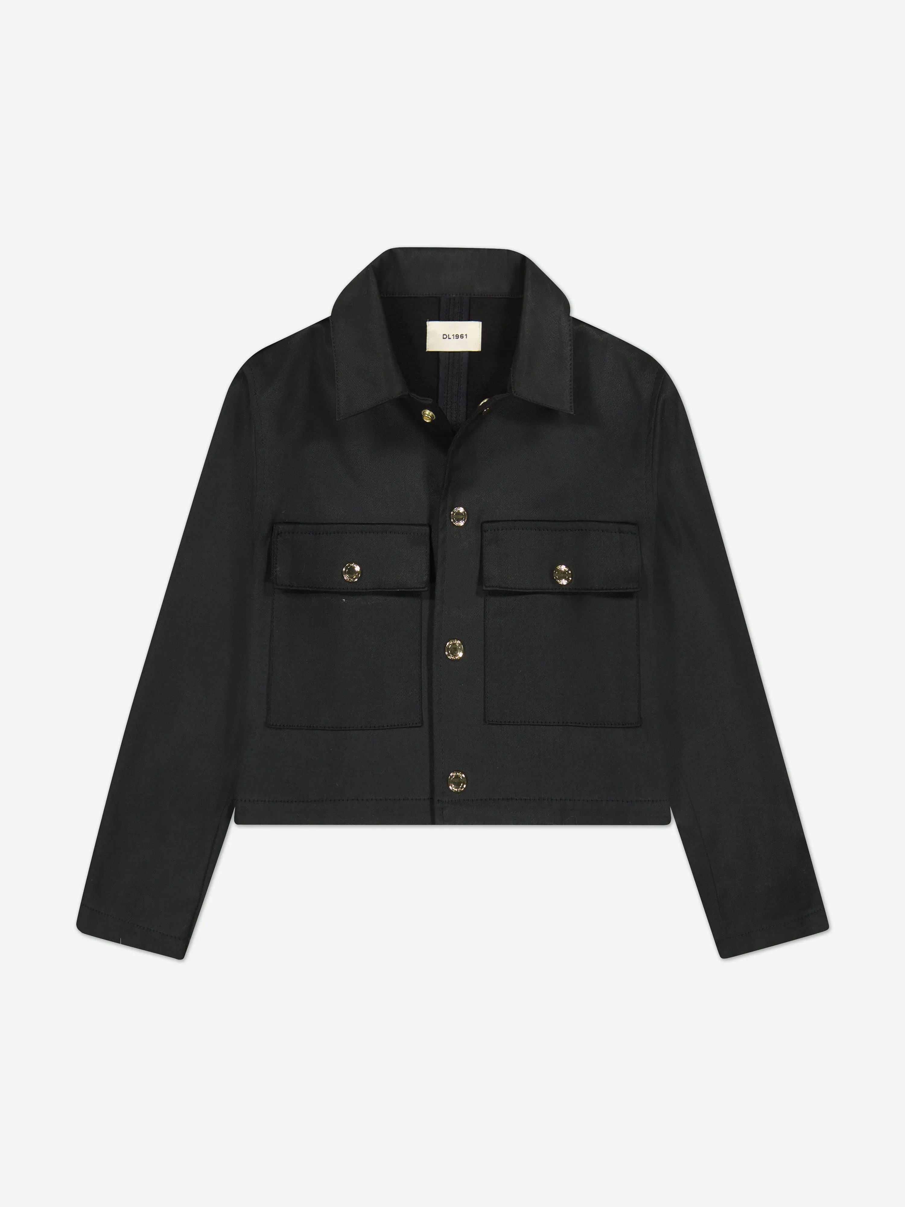 DL1961 Mädchen Manning Jacke in Schwarz