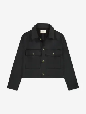 DL1961 Mädchen Manning Jacke in Schwarz