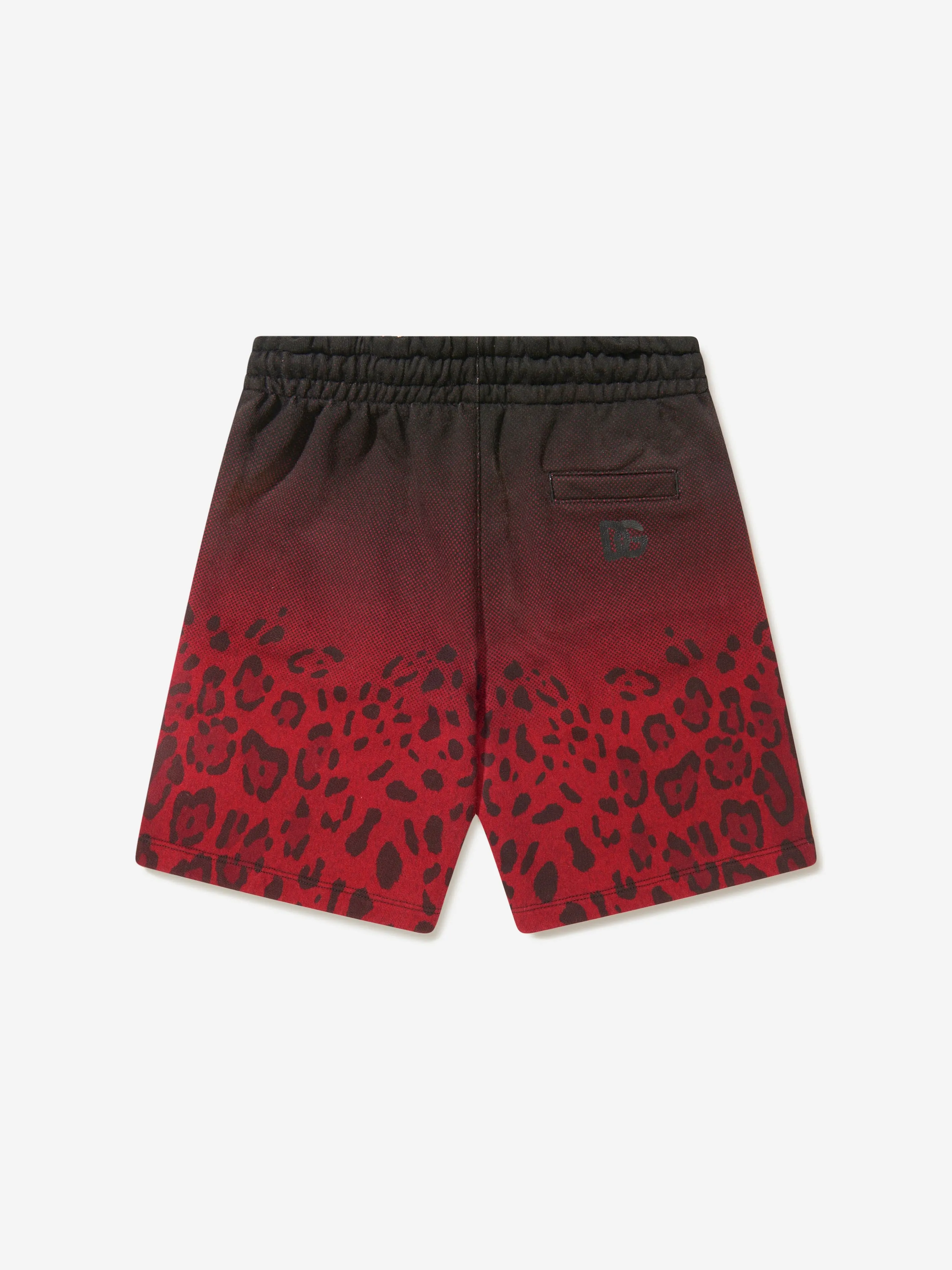 Dolce & Gabbana Jungen Baumwolle Leopard Bermuda Shorts