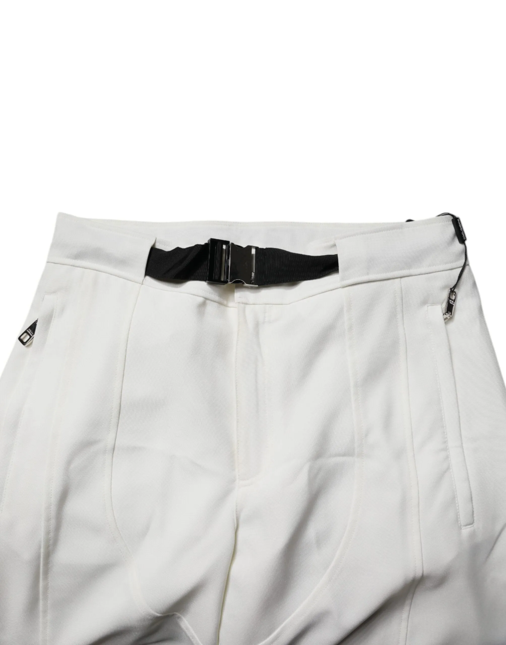 Dolce & Gabbana Mid Waist Weit geschnittene Herrenhose