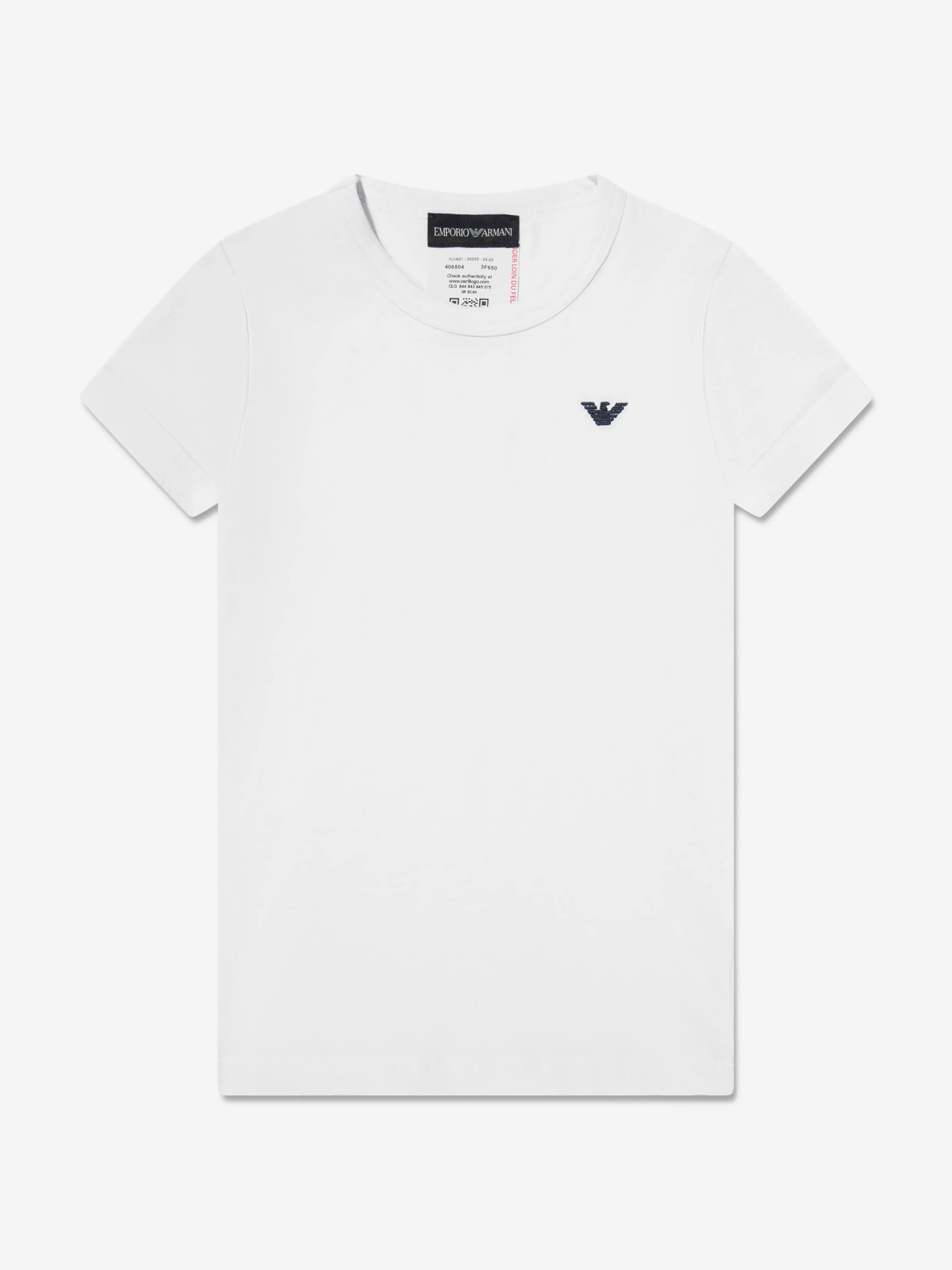 Emporio Armani Jungen 2er Pack T-Shirt-Set in Marineblau