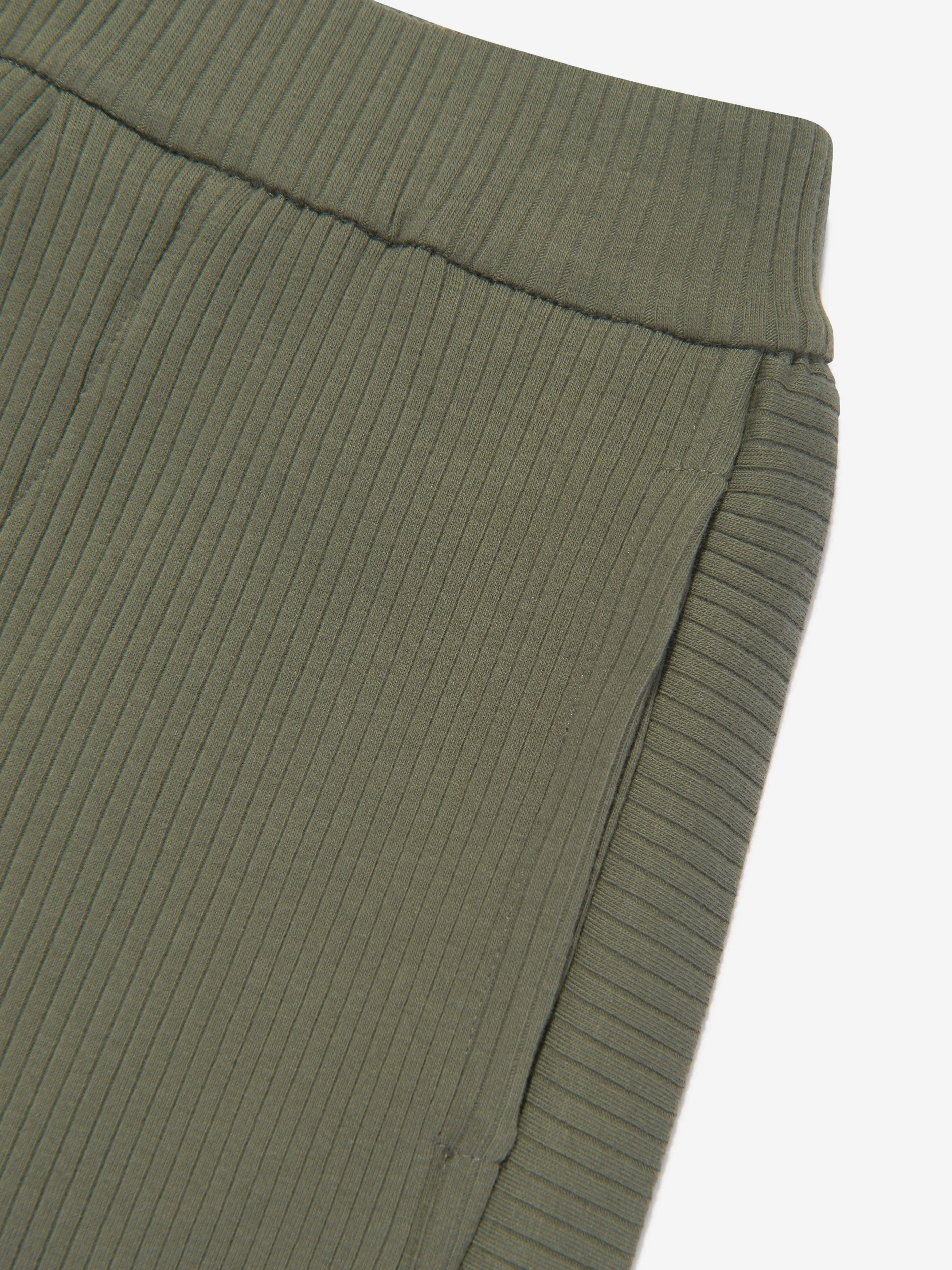 Emporio Armani Jungen Logo Shorts in Grün