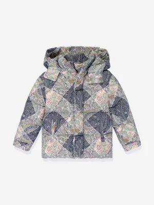 Etro Kids Paisley Steppjacke in Blau