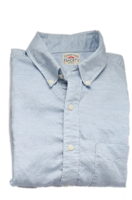 Faherty | Oxford-Hemd mit Knopfkragen