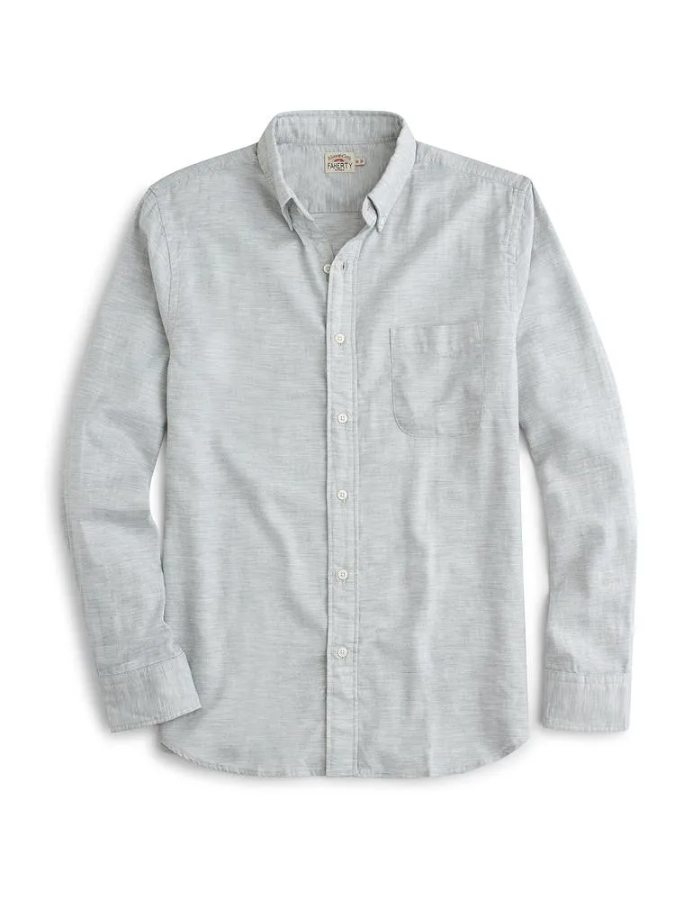 Faherty | Oxford-Hemd mit Knopfkragen