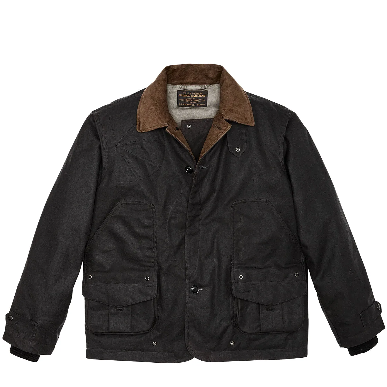 Filson Tin Cloth Jagdjacke Cinder