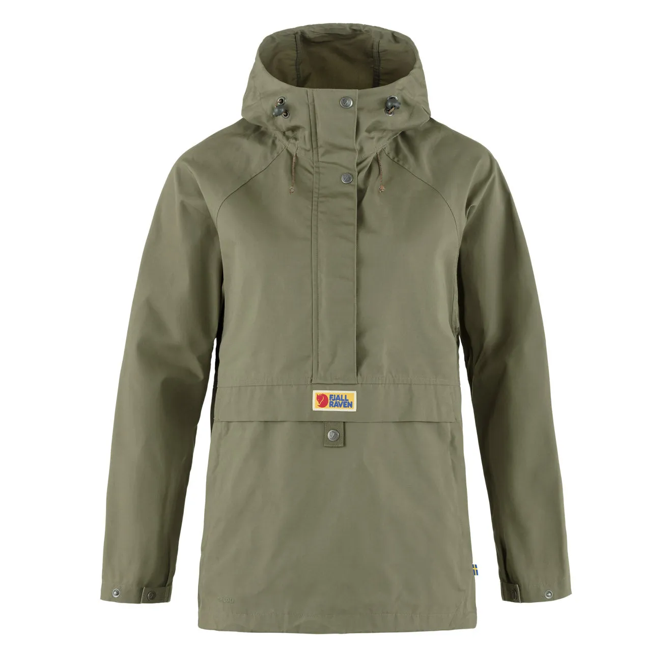 Fjallraven Damen Vardag Anorak Grün