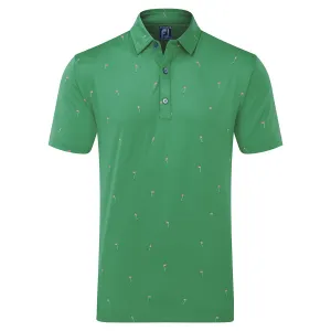FootJoy 18 Löcher Lisle Golf Polo Shirt 88790
