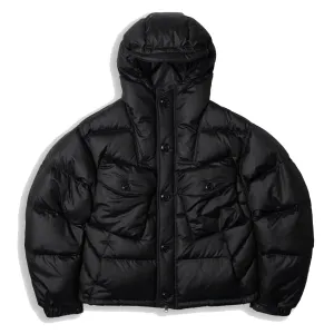 Frizmworks Stepp-Puffer-Daunenparka Schwarz