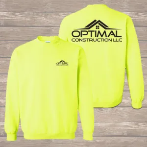 Gildan Kleidung Custom Crewneck Sweatshirt - Bauarbeiter Spezial
