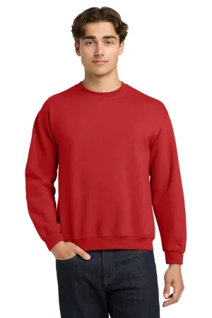 Gildan Herren Fleece Crewneck Sweatshirt mit Pillenresistenz - Rot