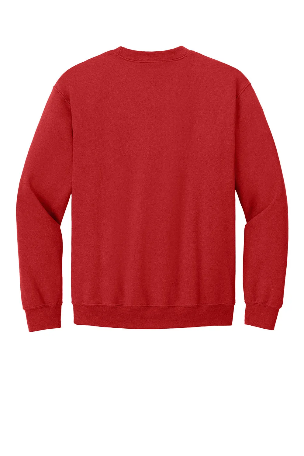 Gildan Herren Fleece Crewneck Sweatshirt mit Pillenresistenz - Rot