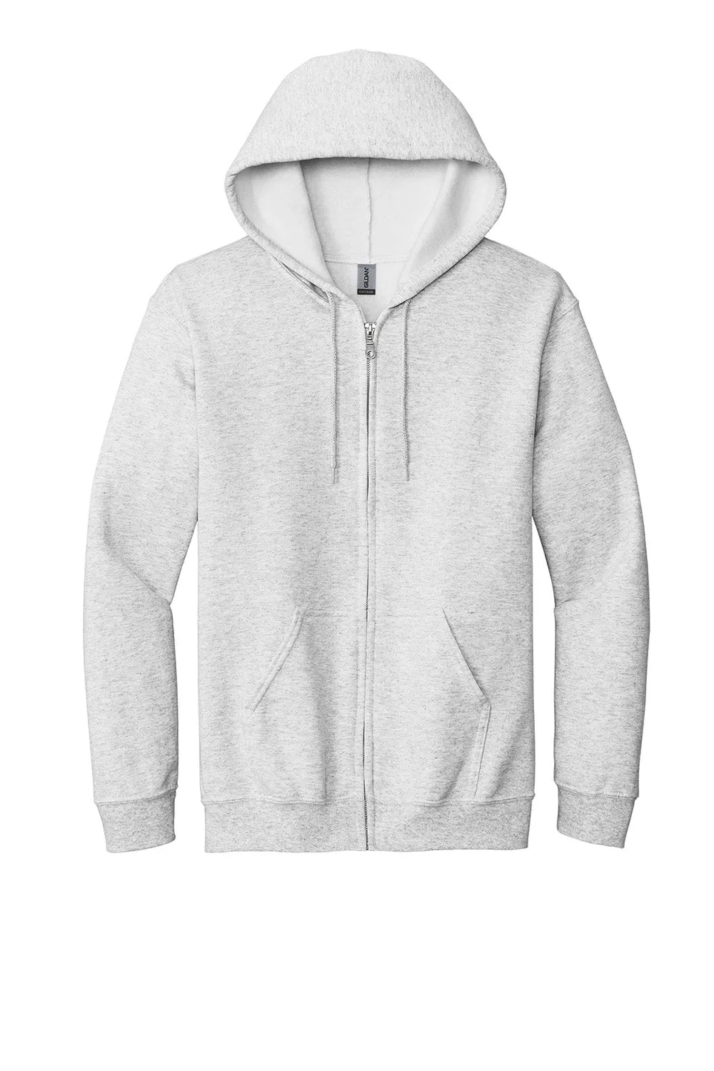 Gildan Herren Pill Resistant Kapuzenpullover mit Reißverschluss und Taschen - Aschgrau