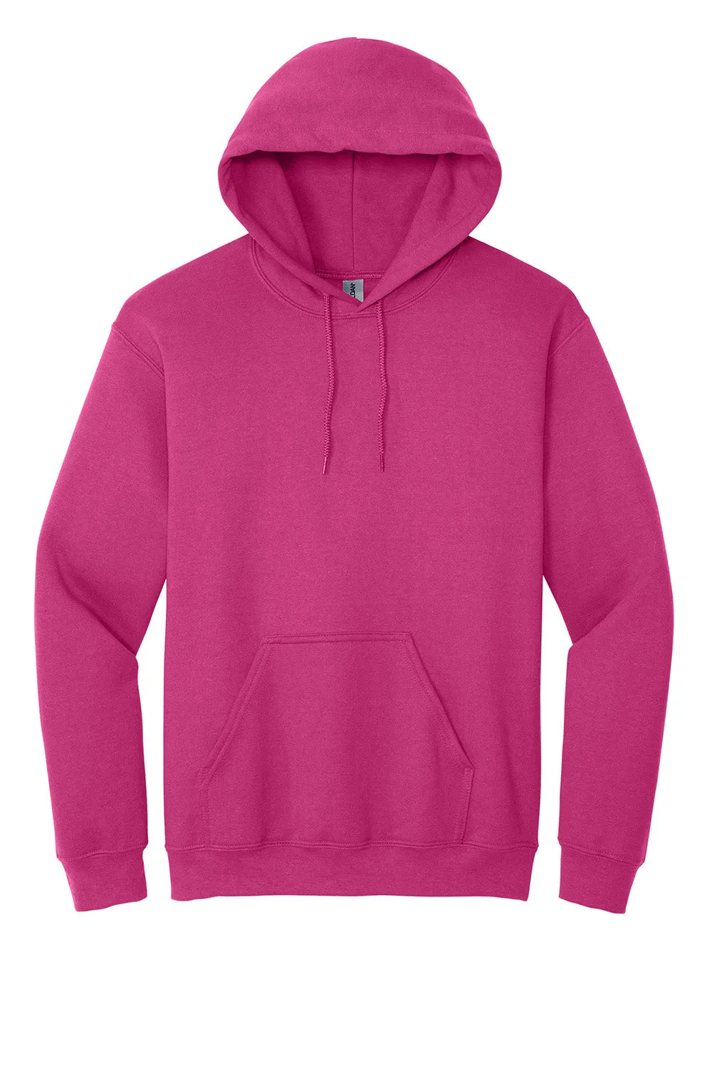 Gildan Herren Kapuzenpullover mit pillenresistentem Stoff und Kangaroo-Tasche - Helikonienrosa