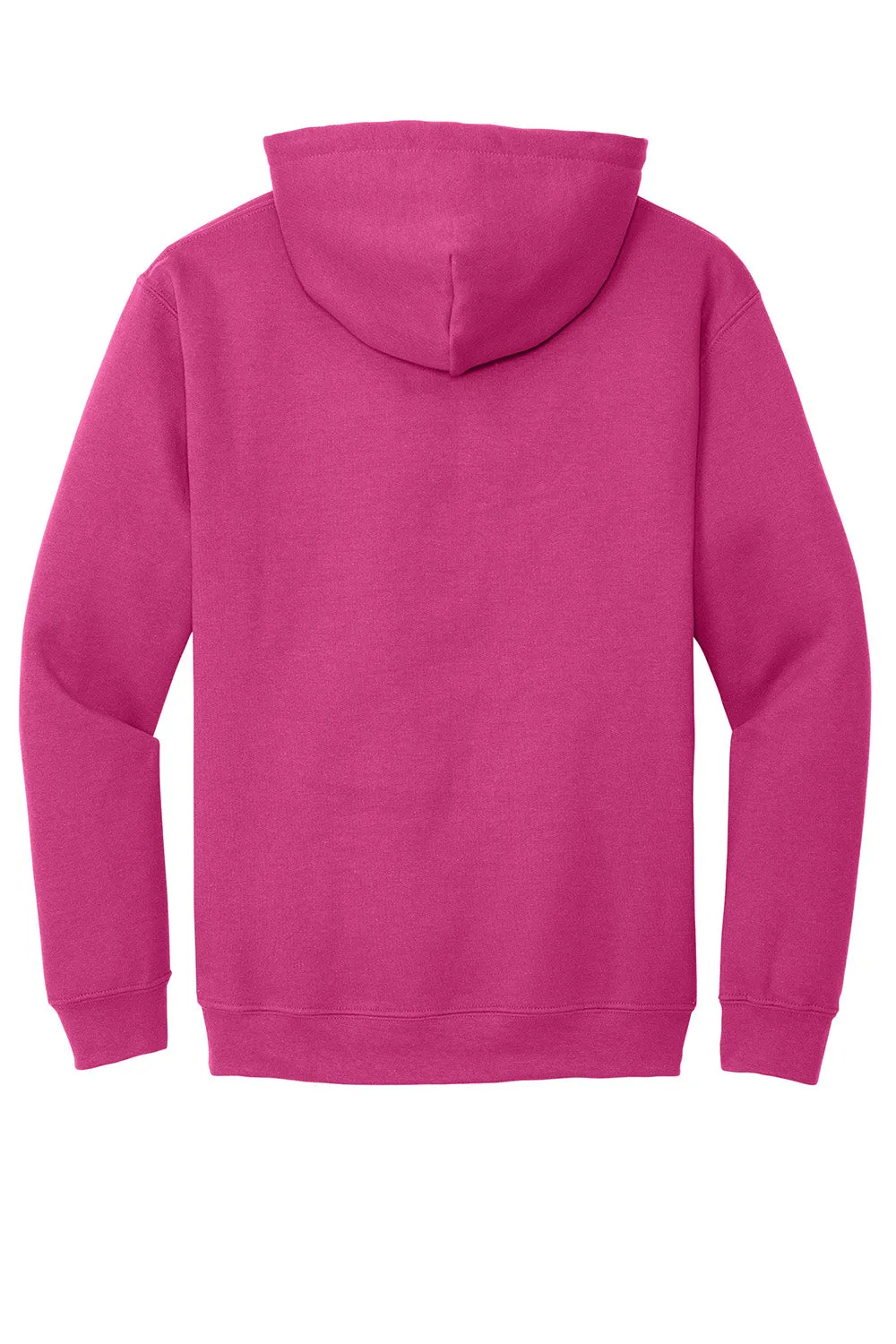 Gildan Herren Kapuzenpullover mit pillenresistentem Stoff und Kangaroo-Tasche - Helikonienrosa