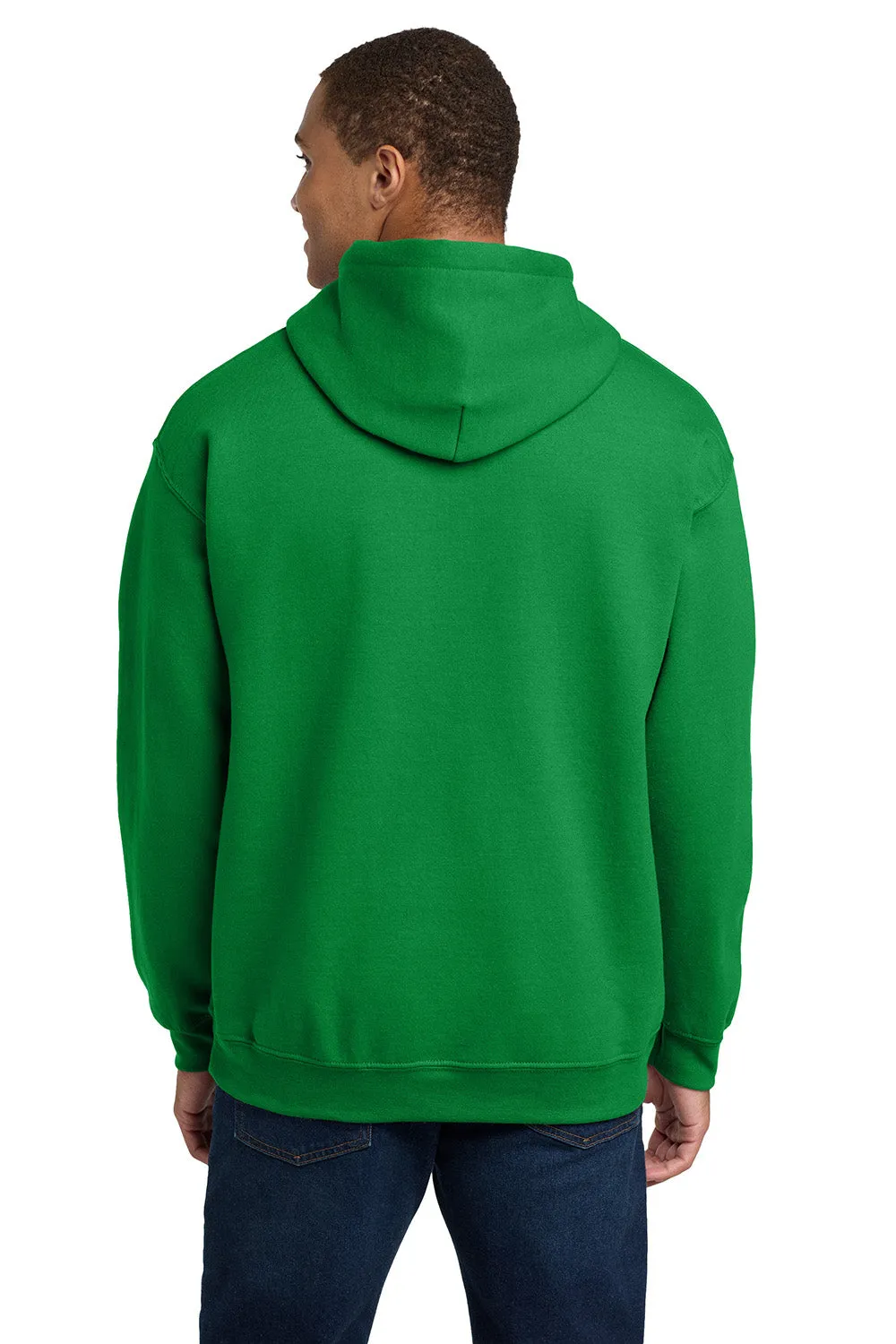 Gildan Herren Kapuzenpullover mit pillenresistentem Stoff und Kangaroo-Tasche - Irisgrün