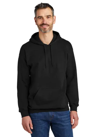 Gildan Herren Softstyle Kapuzenpullover Hoodie mit Kangaroo-Tasche - Schwarz
