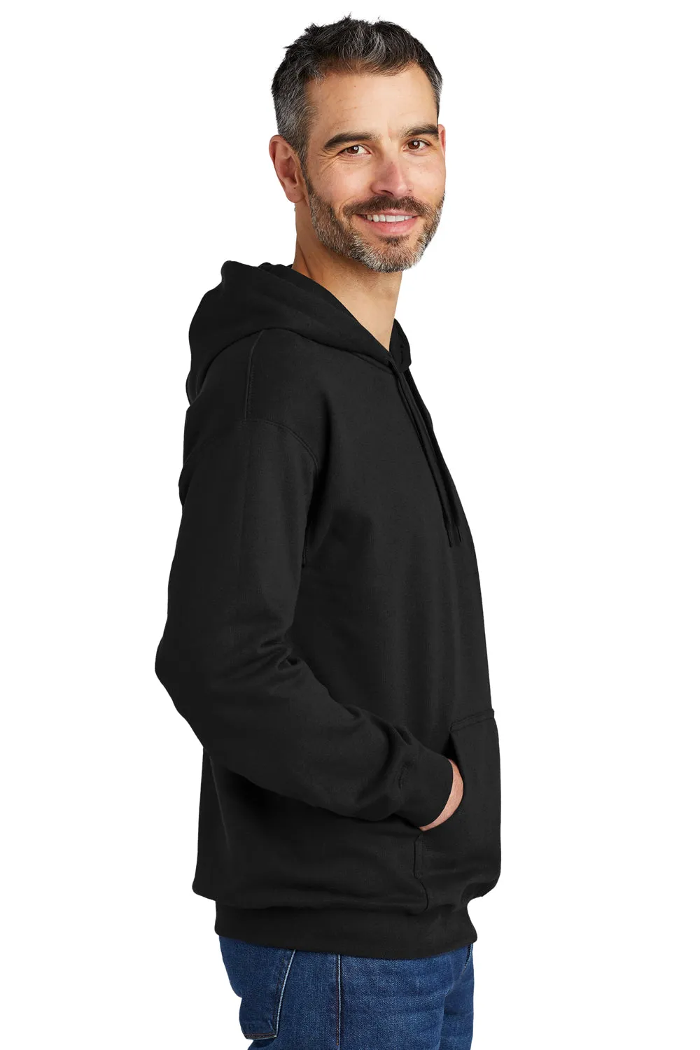 Gildan Herren Softstyle Kapuzenpullover Hoodie mit Kangaroo-Tasche - Schwarz