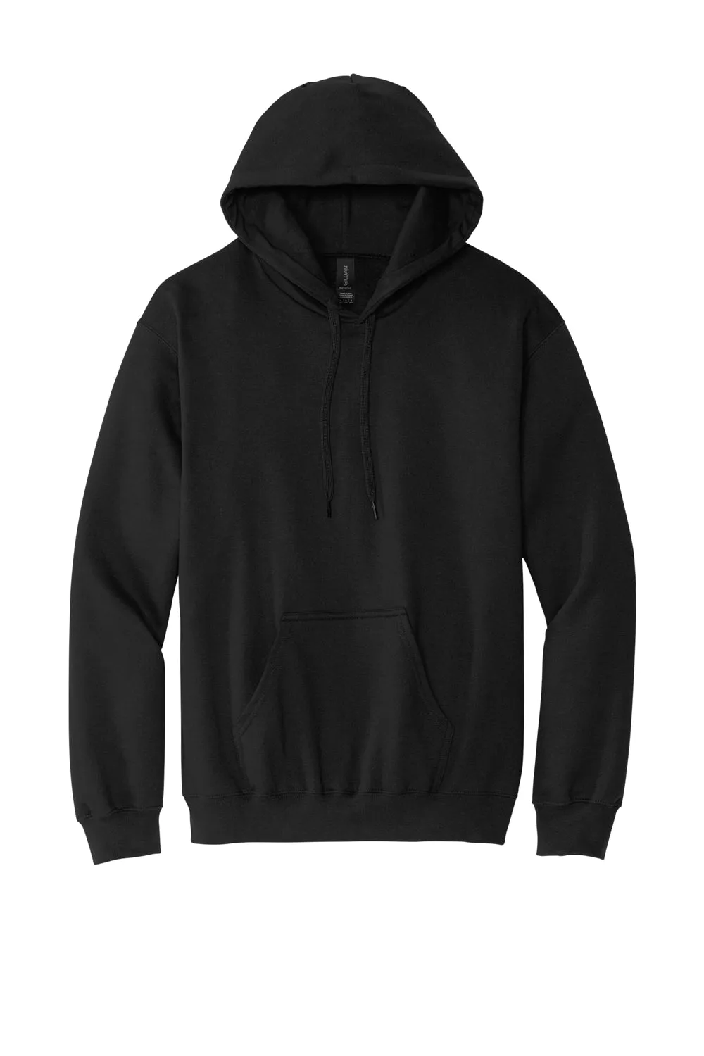 Gildan Herren Softstyle Kapuzenpullover Hoodie mit Kangaroo-Tasche - Schwarz