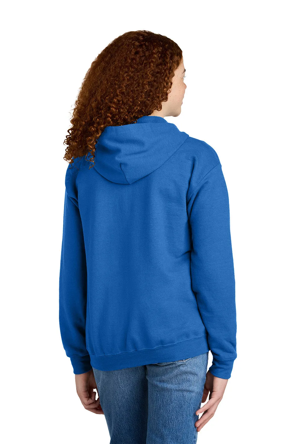 Gildan Youth Heavy Blend Kapuzenpullover mit Reißverschluss und Taschen - Königsblau