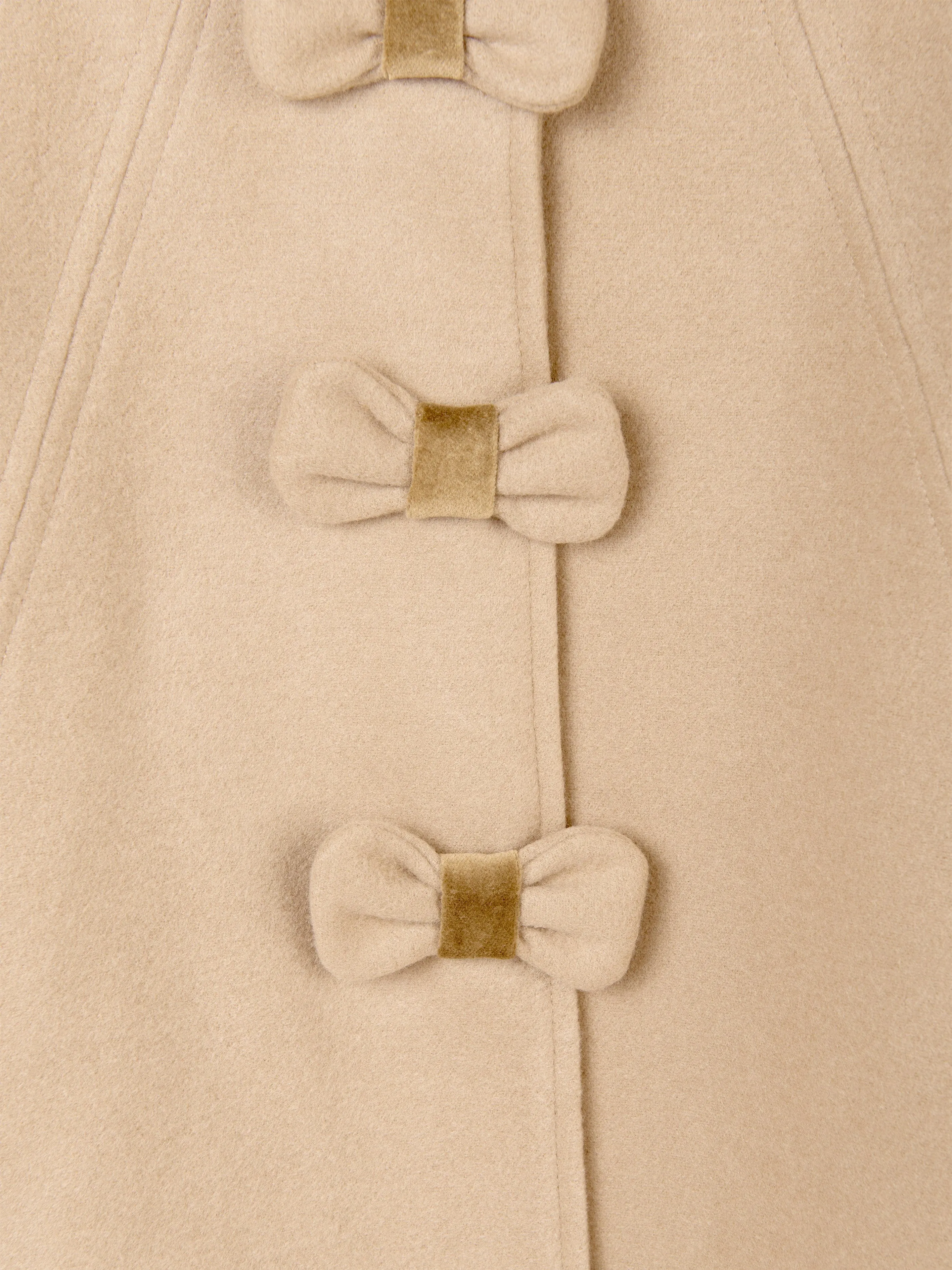 Mädchencape in Beige