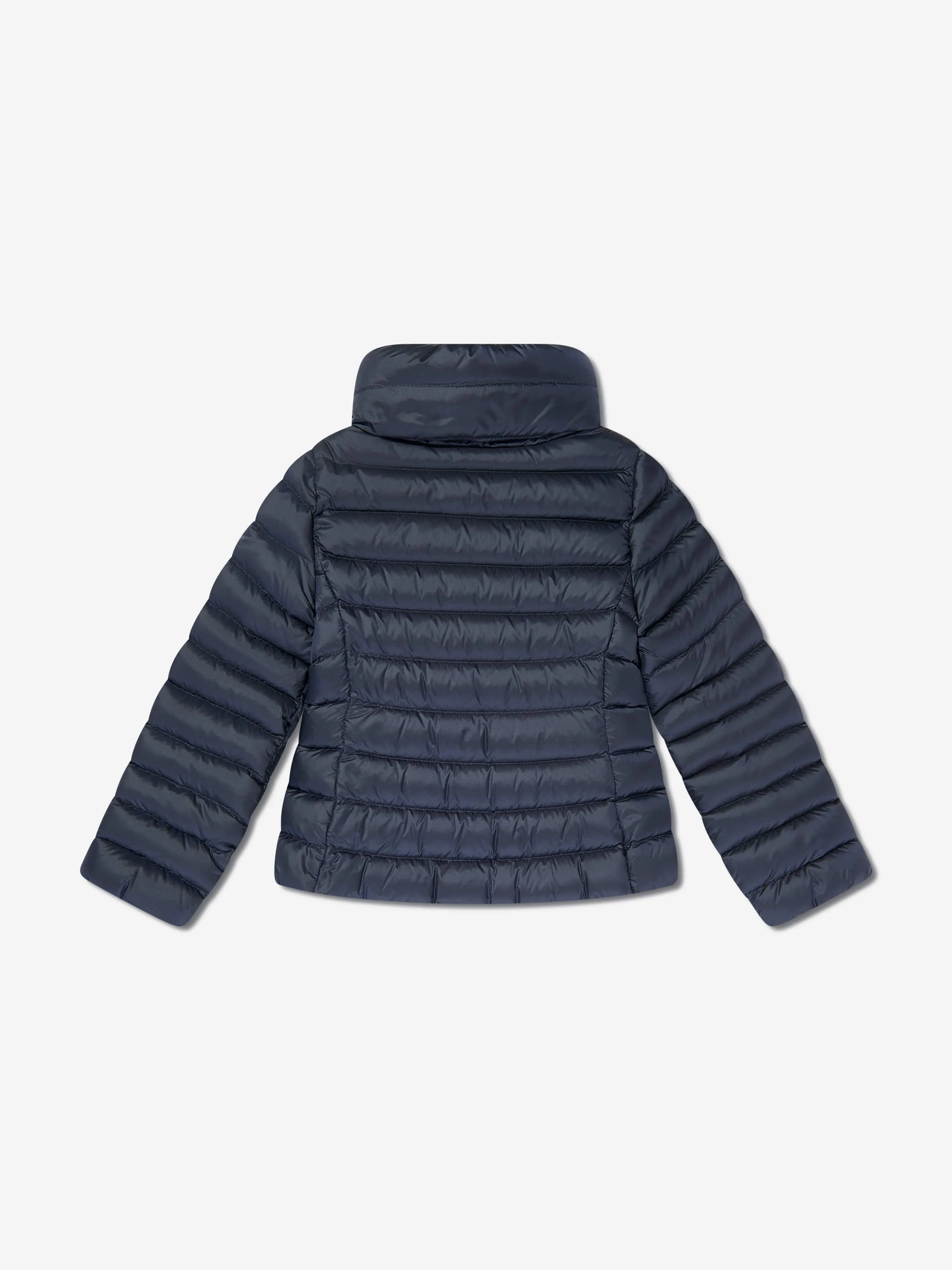 Gepolsterte Daunenjacke für Mädchen in Marineblau
