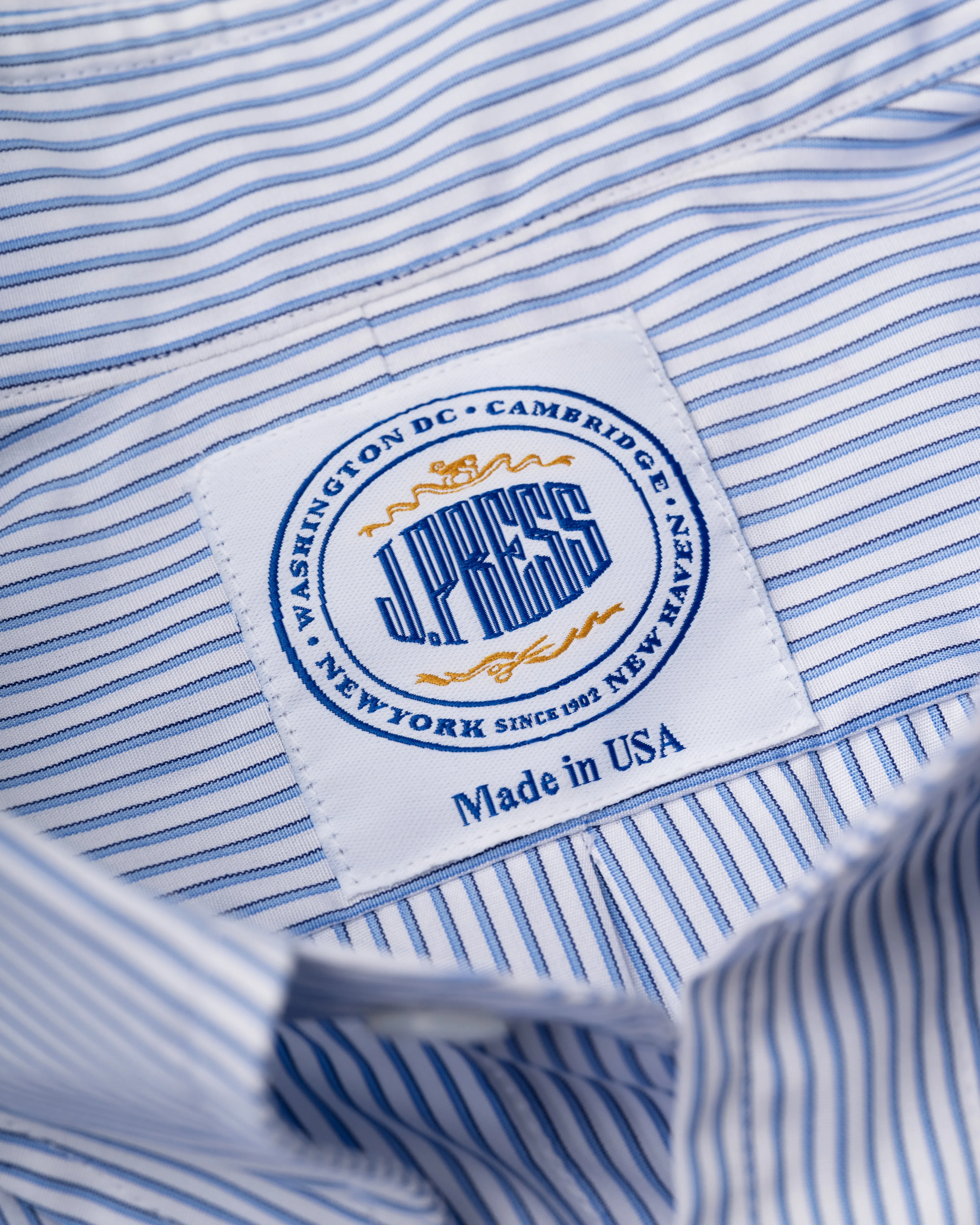 GOLD LABEL HEMD - BLAUER SCHATTENSTREIFEN