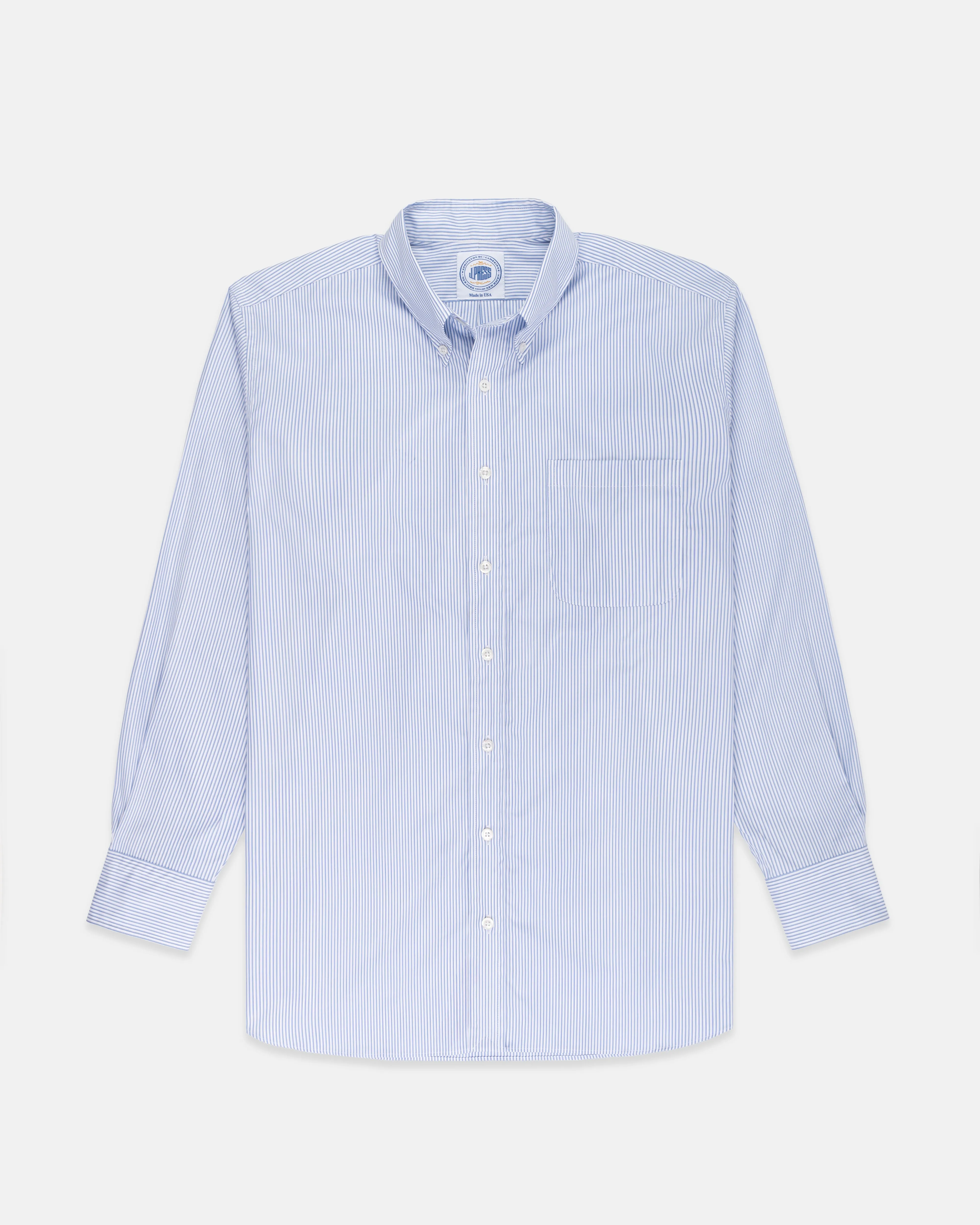 GOLD LABEL HEMD - BLAUER SCHATTENSTREIFEN