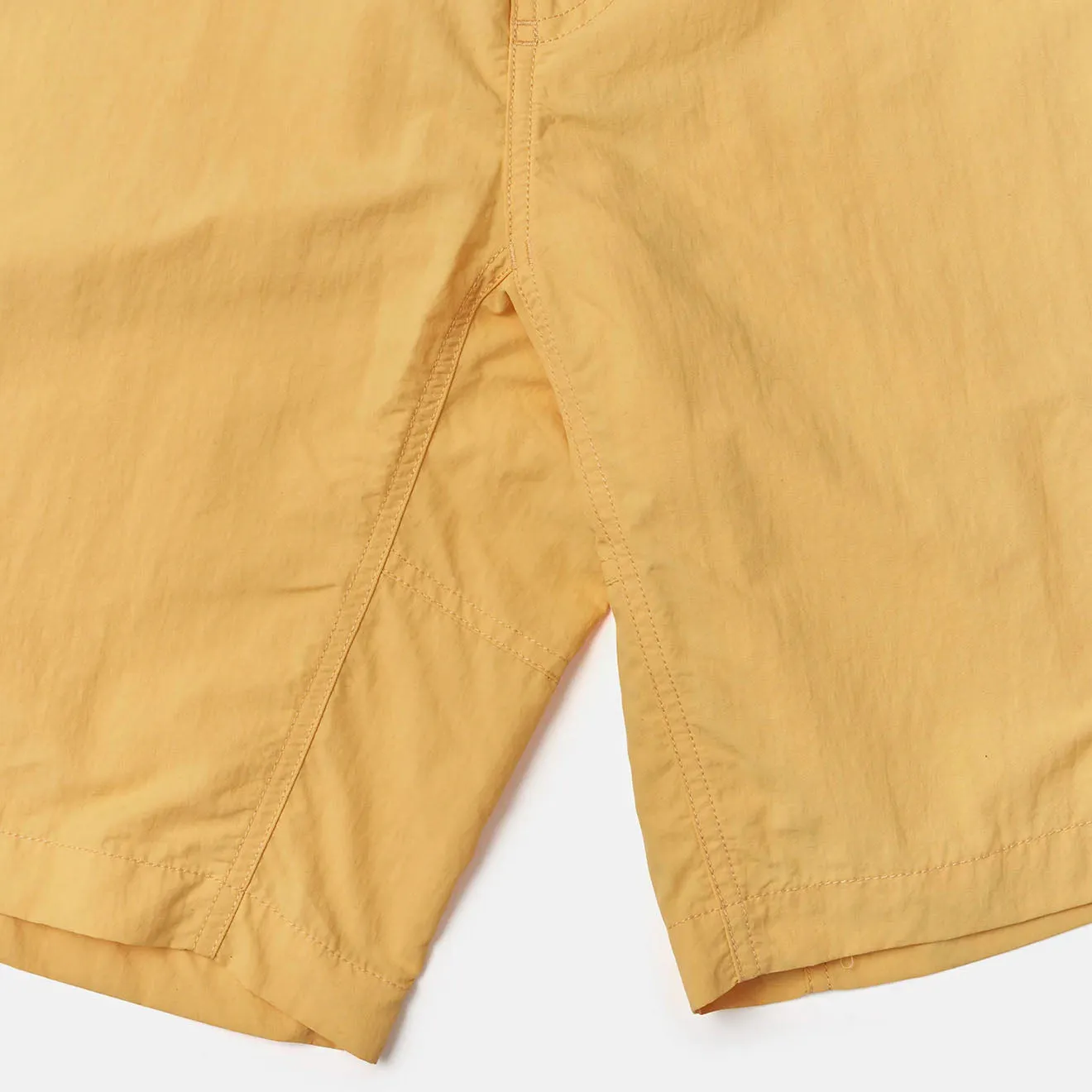 Gramicci Nylon Weite Shorts Kanariengelb