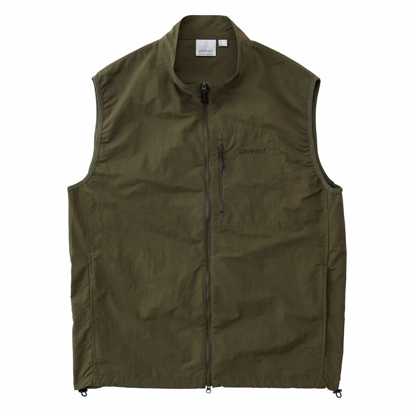 Gramicci Nylon Weste Dunkeloliv