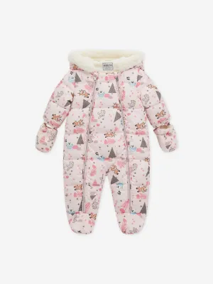 Guess Baby Girls Forest Schneeanzug in Rosa