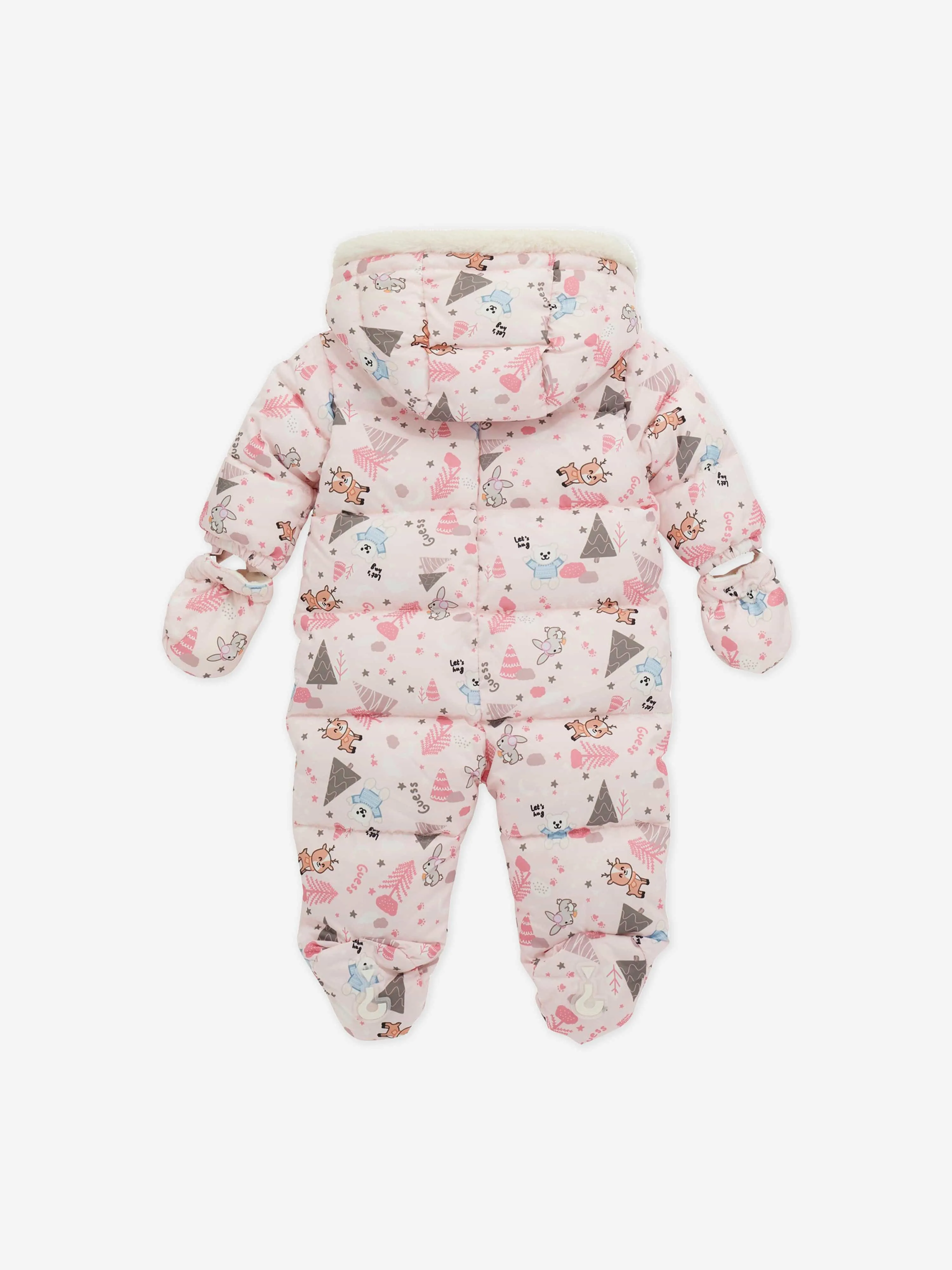 Guess Baby Girls Forest Schneeanzug in Rosa