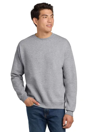 Hanes Herren EcoSmart Print Pro XP pillingresistente Fleece-Crewneck-Sweatshirt - Lichtstahlgrau
