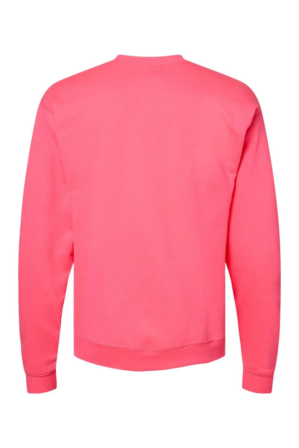 Hanes Herren EcoSmart Print Pro XP pillingresistente Fleece-Crewneck-Sweatshirt - Sicherheitsrosa
