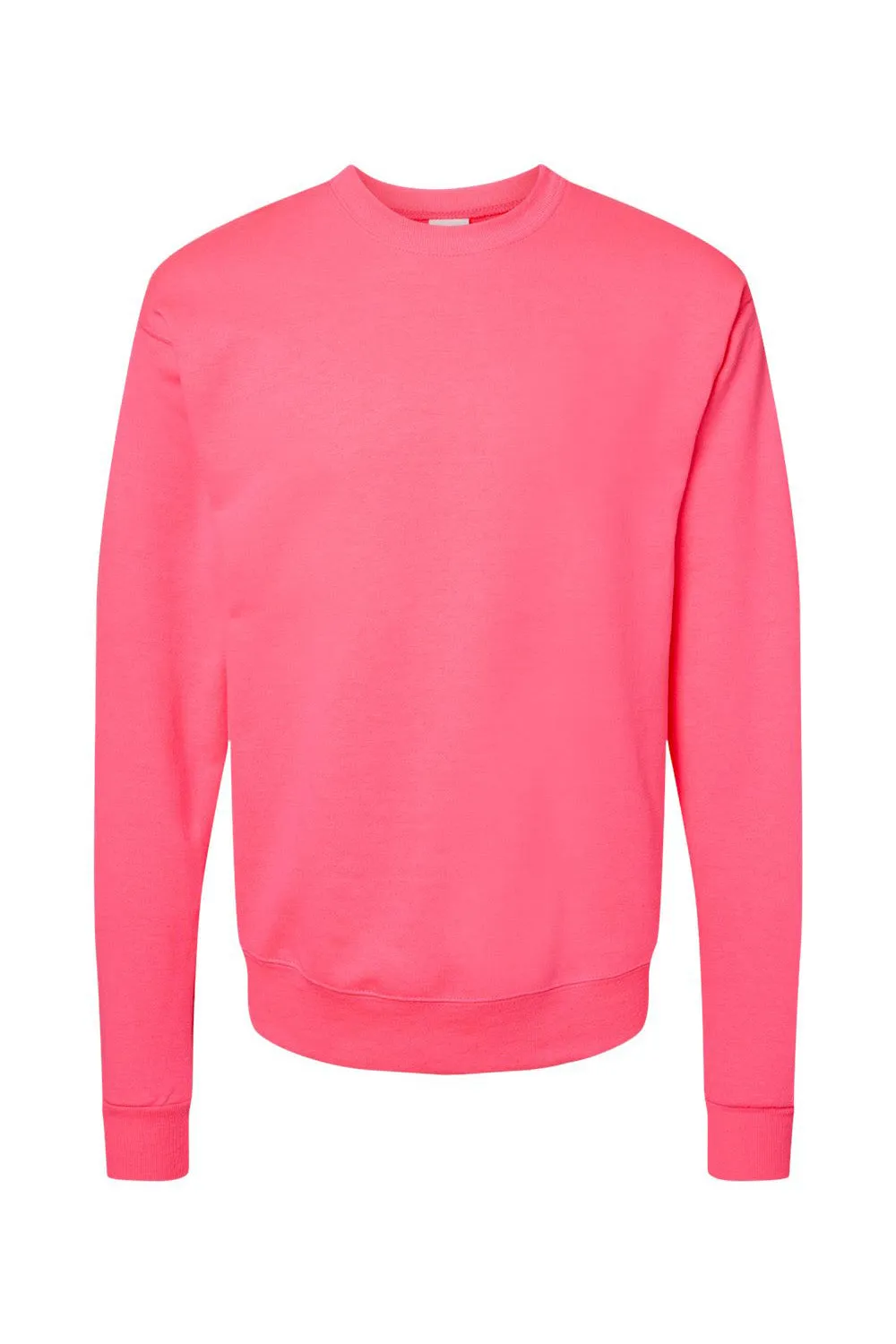 Hanes Herren EcoSmart Print Pro XP pillingresistente Fleece-Crewneck-Sweatshirt - Sicherheitsrosa