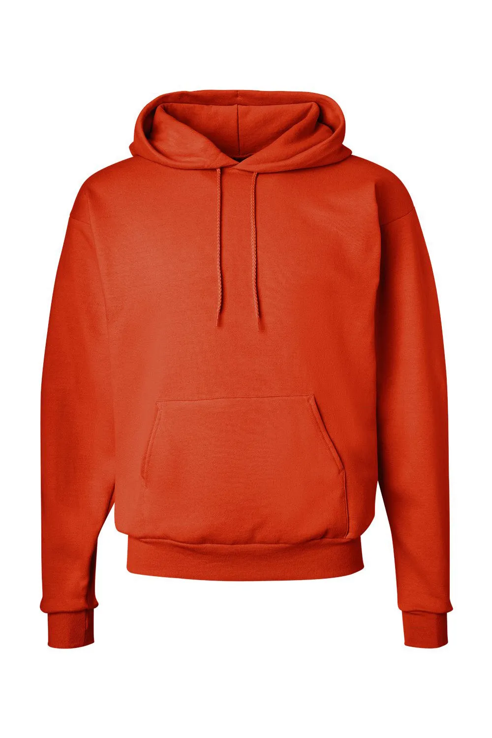Hanes Herren EcoSmart Print Pro XP pillenresistente Kapuzenpullover Hoodie mit Beuteltasche - Orange