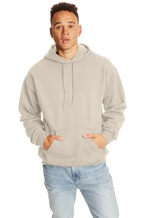 Hanes Herren Ultimate Cotton PrintPro XP pillenbeständiger Kapuzenpullover mit Kangaroo-Tasche - Sand
