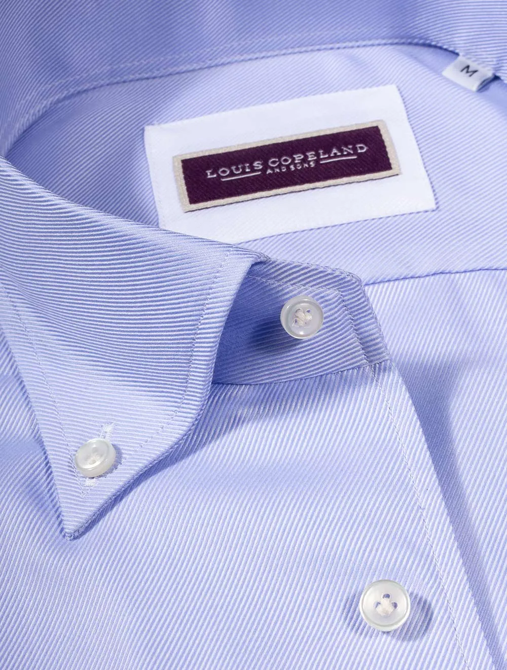 Hazard Twill Knopfhemd Blau