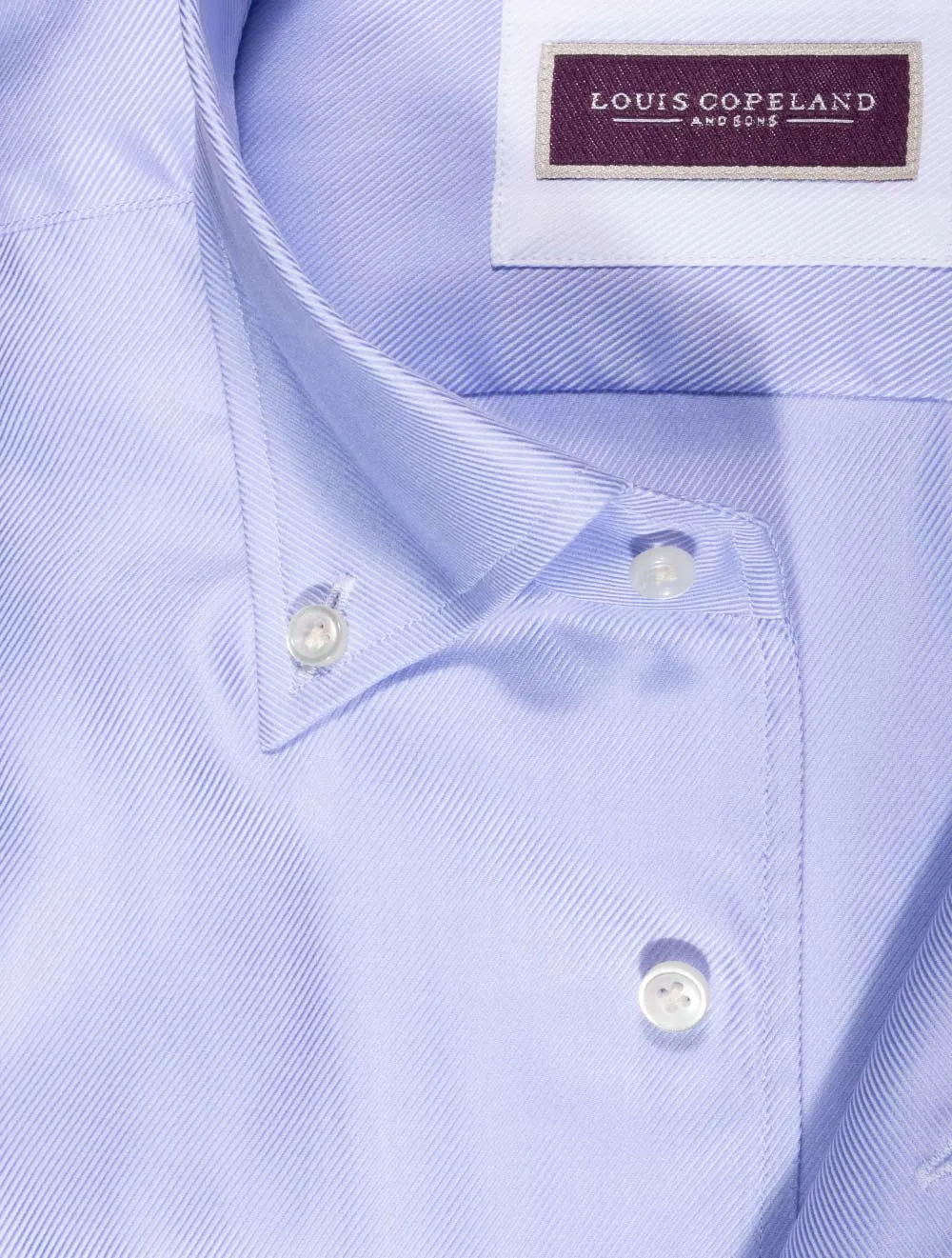 Hazard Twill Knopfhemd Blau
