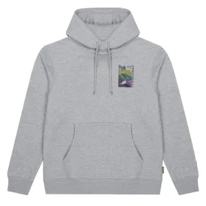 Hikerdelic Hotel Hoodie Grau Meliert