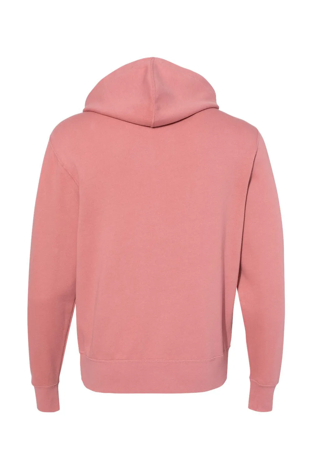 Independent Trading Company Herren Kapuzenpullover mit Reißverschluss und Taschen - Staubiges Rosenrosa