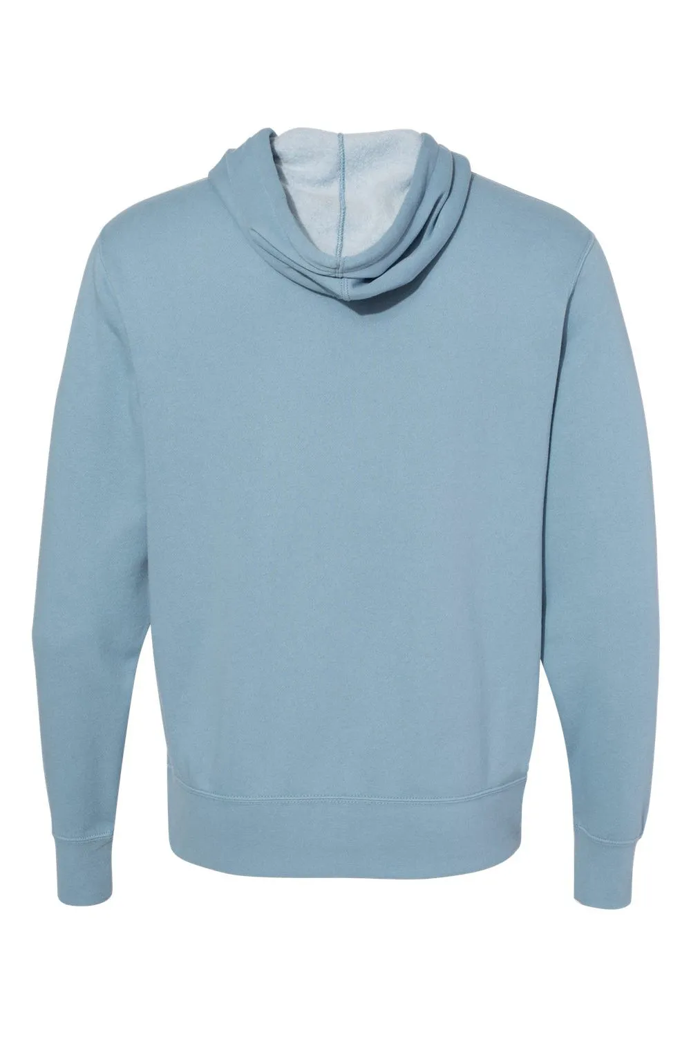 Independent Trading Company Herren Kapuzenpullover mit Reißverschluss und Taschen - Dunstblau