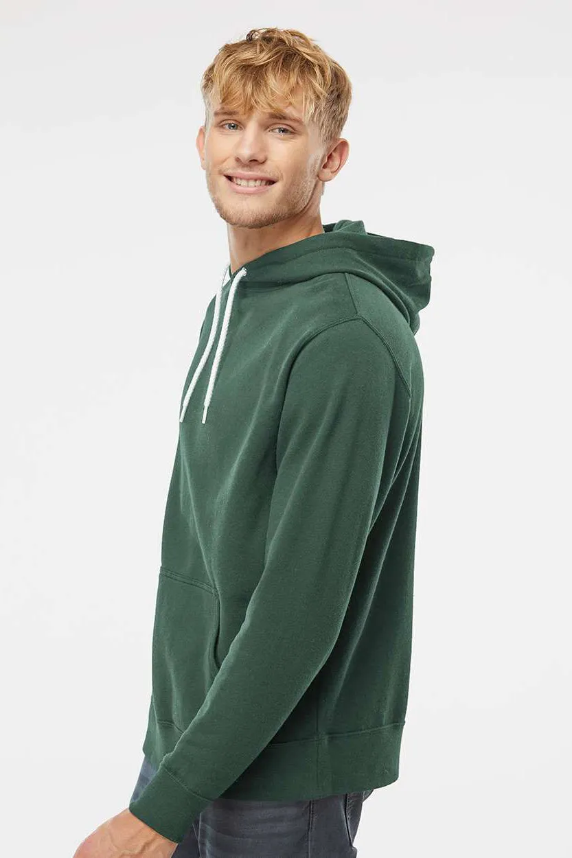 Independent Trading Company Herren Kapuzenpullover Hoodie mit Kangaroo-Tasche - Alpingrün