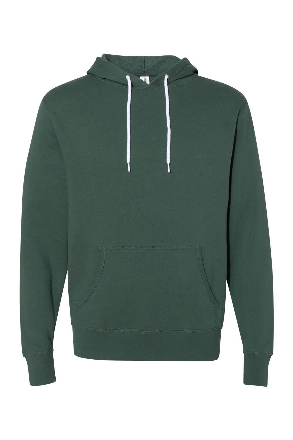Independent Trading Company Herren Kapuzenpullover Hoodie mit Kangaroo-Tasche - Alpingrün