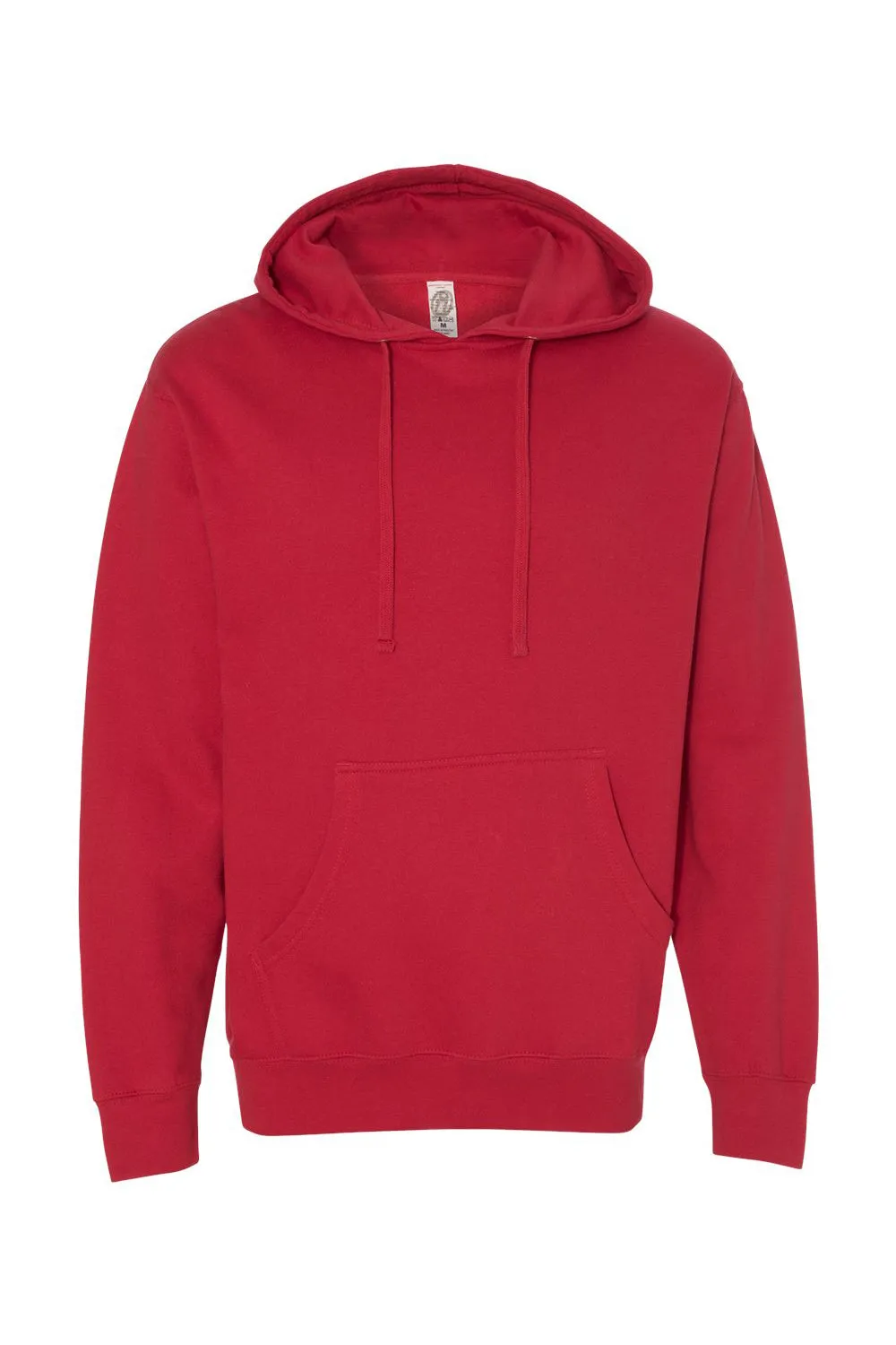 Independent Trading Company Herren Kapuzenpullover Hoodie mit Kangaroo-Tasche - Rot